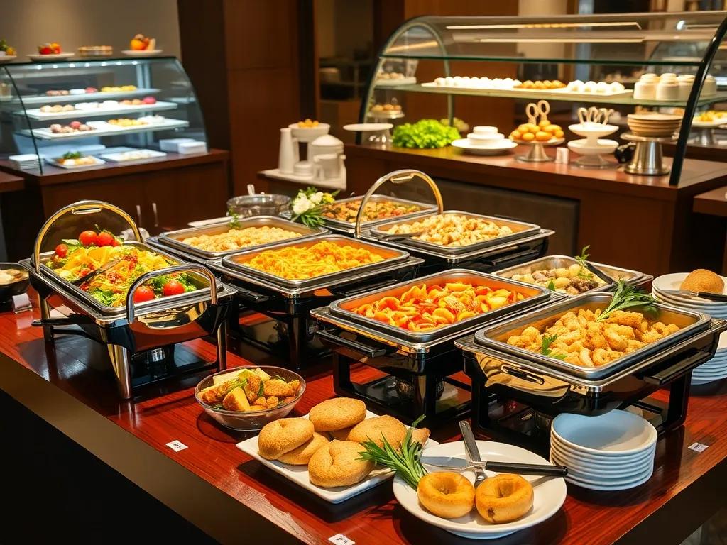 Wyposażenie bufetów hotelowych – podgrzewacze, witryny i akcesoria w praktyce